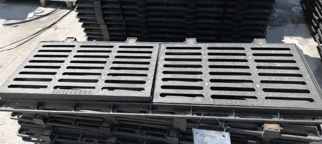 镇远球墨铸铁连体双篦展示